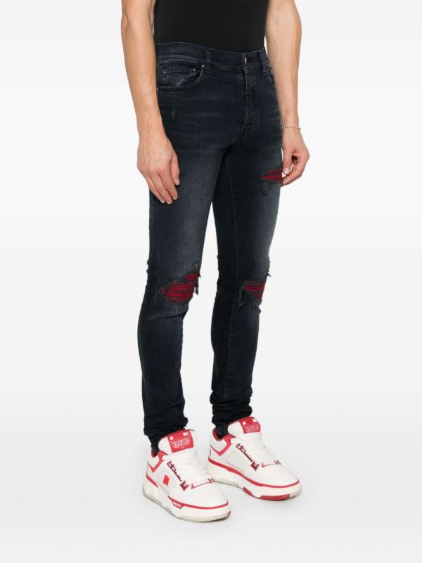 Browns AMIRI MX1 Ultrasuede Skinny Jeans | Browns Skinny Jeans