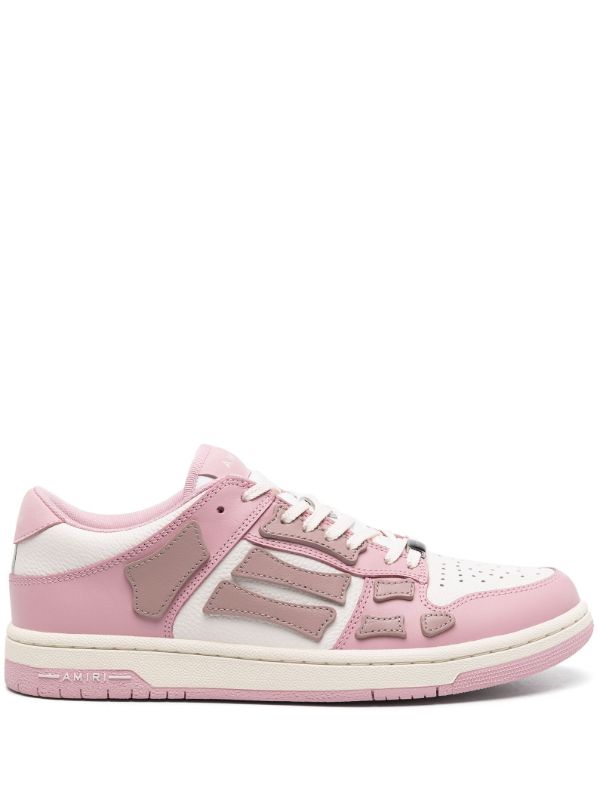 browns AMIRI Pink Skel Top Panelled Sneakers | Browns Sneakers