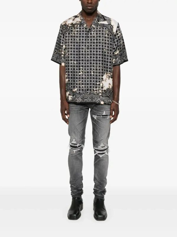 Browns AMIRI Silk Bandana-print Shirt | Browns Shirts