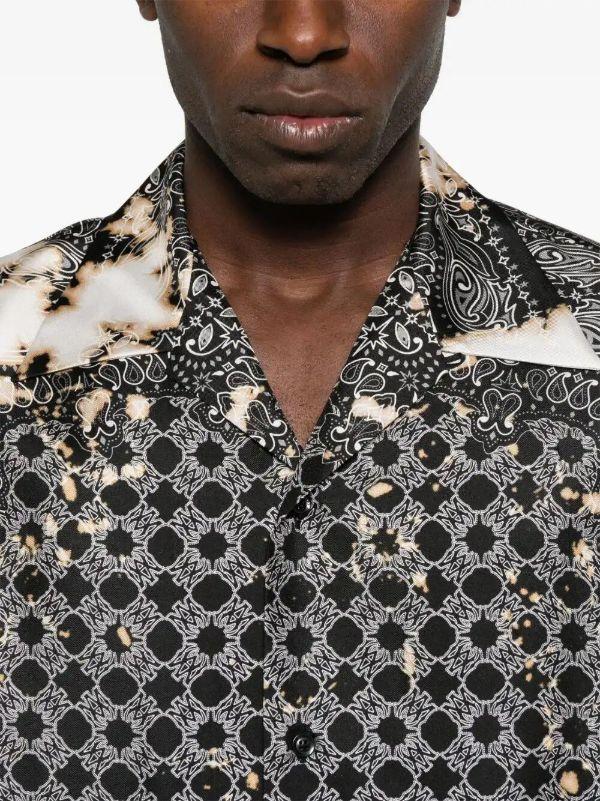 Browns AMIRI Silk Bandana-print Shirt | Browns Shirts