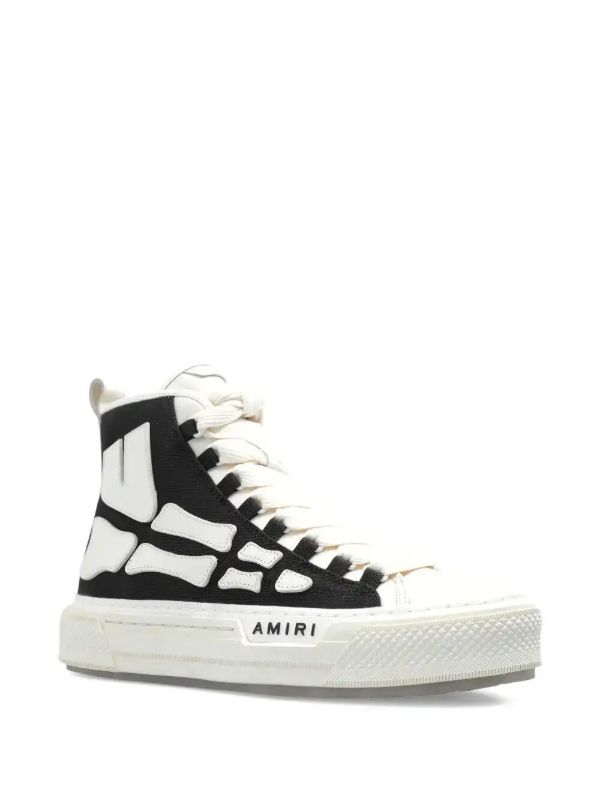 Browns AMIRI Skeleton-print Sneakers | Browns Hi-Tops