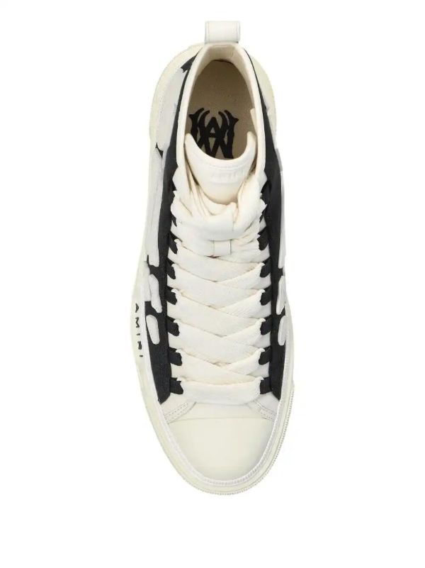 Browns AMIRI Skeleton-print Sneakers | Browns Hi-Tops