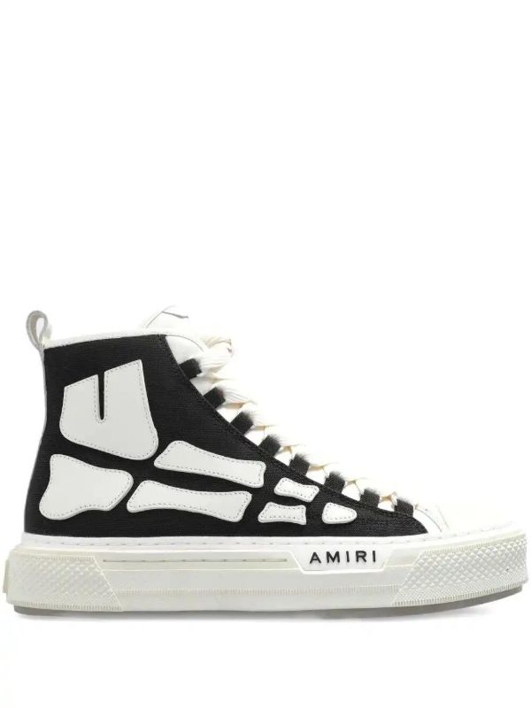 browns AMIRI skeleton-print sneakers | Browns Hi-Tops