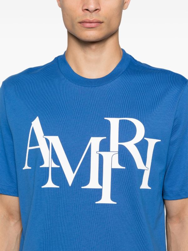 Browns AMIRI Staggered Logo T-shirt | Browns T-Shirts