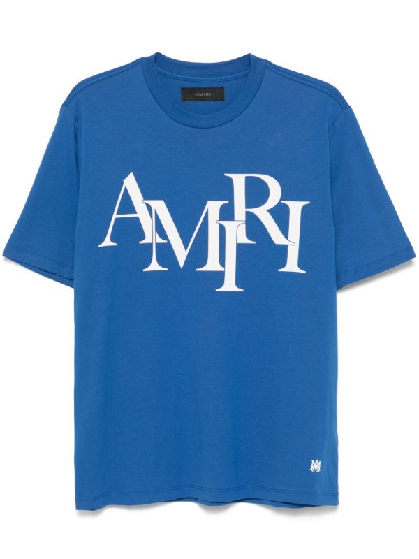 browns AMIRI Staggered Logo T-shirt | Browns T-Shirts