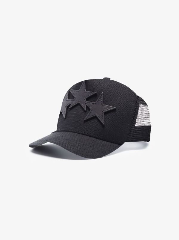 Browns AMIRI Three Star Patch Trucker Hat | Browns Hats
