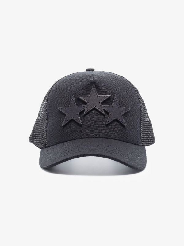 browns AMIRI Three star patch trucker hat | Browns Hats