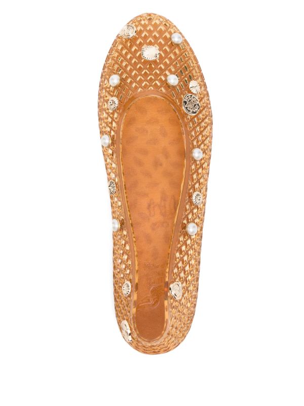 Browns Ancient Greek Sandals Iro Ballet Flats | Browns Ballerina Shoes