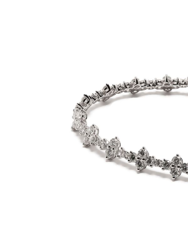 Browns Anita Ko 18K White Gold Vivi Diamond Bracelet | Browns Fine Bracelets