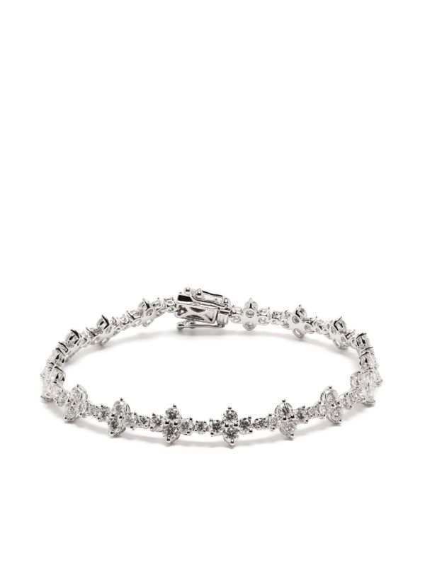 browns Anita Ko 18K white gold Vivi diamond bracelet | Browns Fine Bracelets