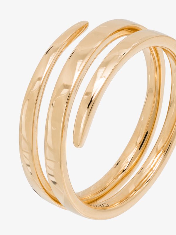 Browns Anita Ko 18K Yellow Gold Coil Ring | Browns Fine Rings