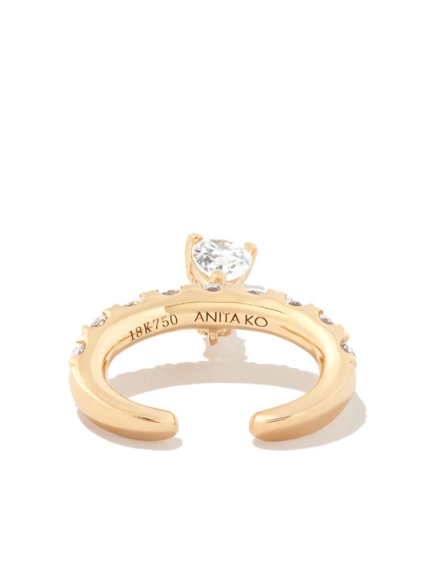 Browns Anita Ko 18K Yellow Gold Duchess Diamond Eternity Ring | Browns Fine Rings