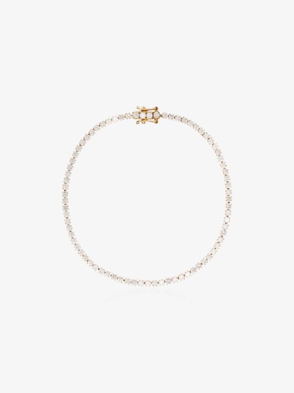 browns Anita Ko 18K yellow gold Hepburn diamond tennis bracelet | Browns Fine Bracelets
