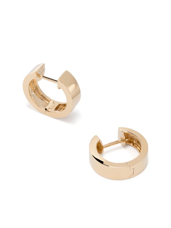 Browns Anita Ko 18K Yellow Gold Huggie-Hoop Earrings | Browns Fine Rings
