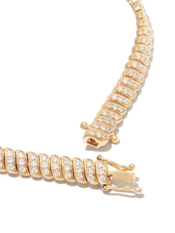 Browns Anita Ko 18K Yellow Gold Zoe Diamond Bracelet | Browns Fine Bracelets