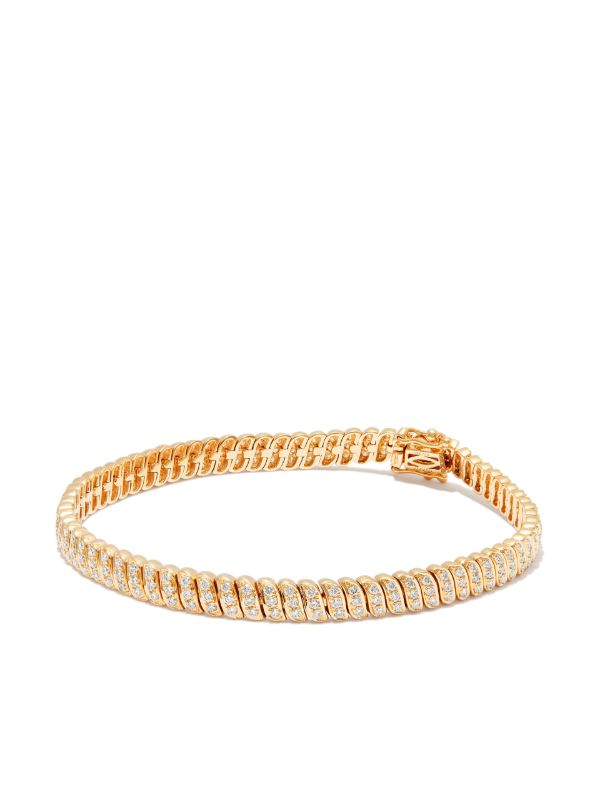 browns Anita Ko 18K Yellow Gold Zoe Diamond Bracelet | Browns Fine Bracelets