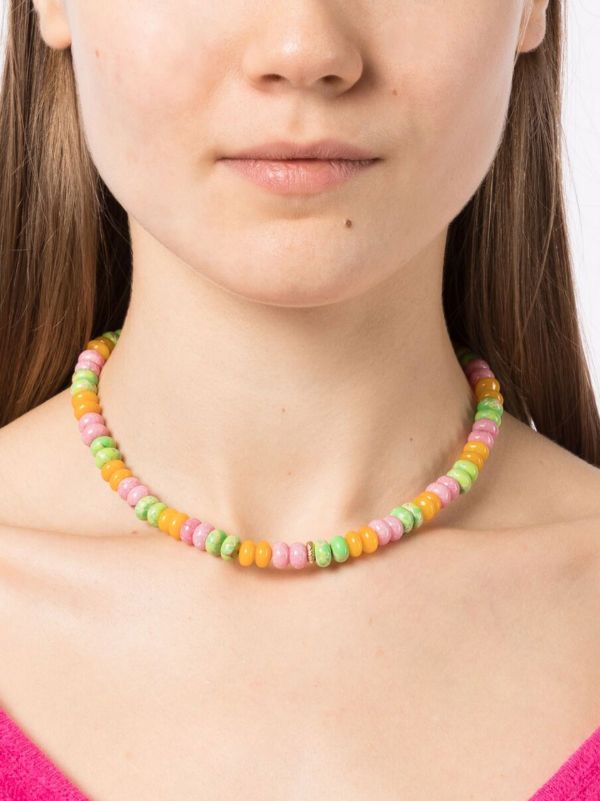 Browns Anni Lu Multicolour Paradiso Beaded Necklace | Browns Necklaces