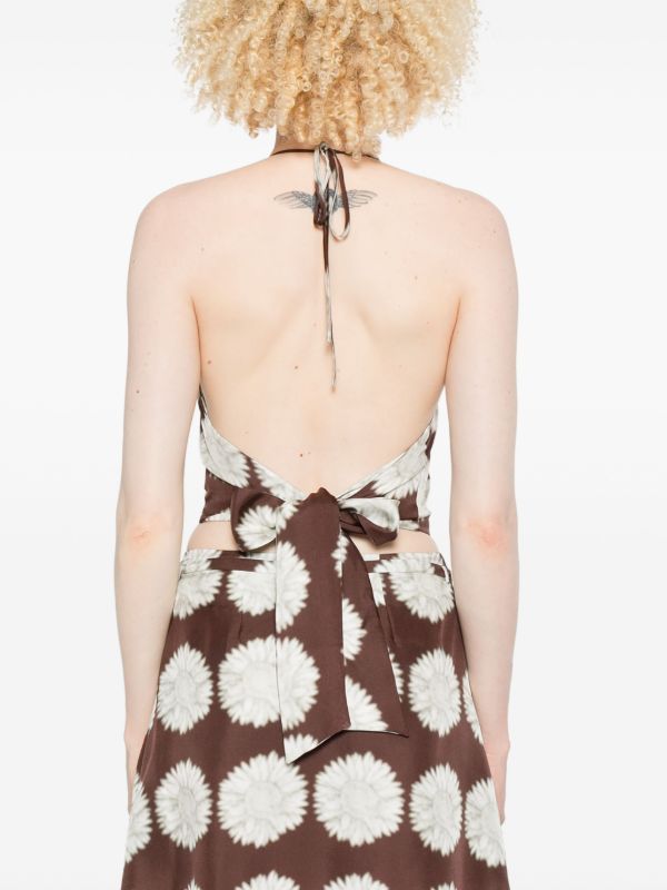 Browns Asceno Bello Crop Top | Browns Vests & Tank Tops