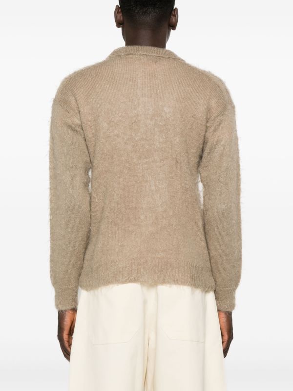 Browns Auralee Brushed Super Kid Mohair Polo Sweater | Browns Knitted Sweaters