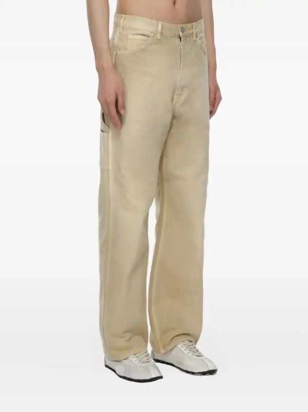 Browns Auralee Faded Duck Trousers | Browns Regular-Fit & Straight Leg Pants