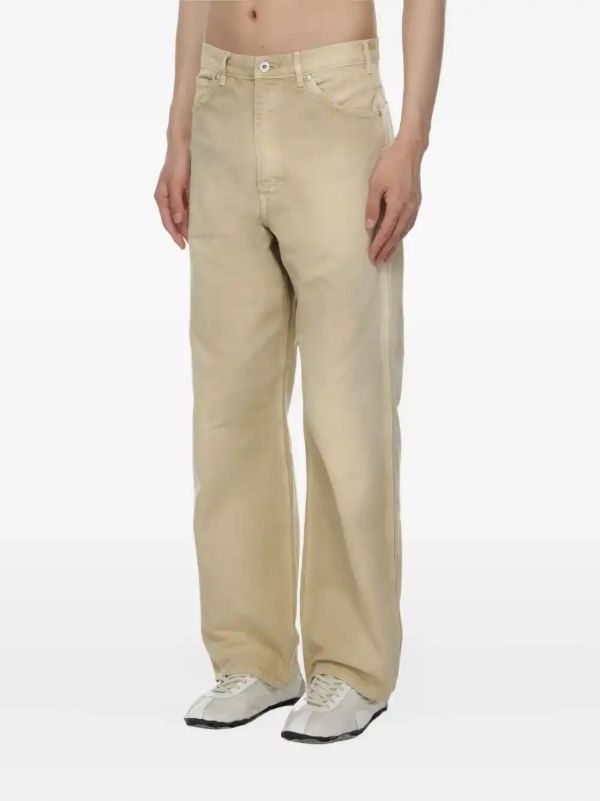 Browns Auralee Faded Duck Trousers | Browns Regular-Fit & Straight Leg Pants