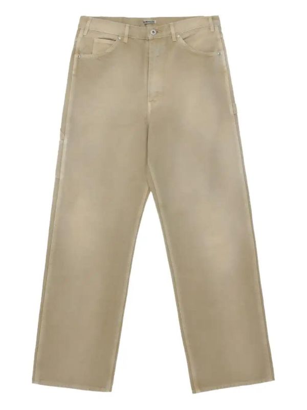 browns Auralee faded duck trousers | Browns Regular-Fit & Straight Leg Pants