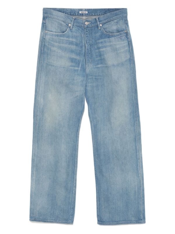 browns Auralee faded selvedge jeans | Browns Regular & Straight-Leg Jeans