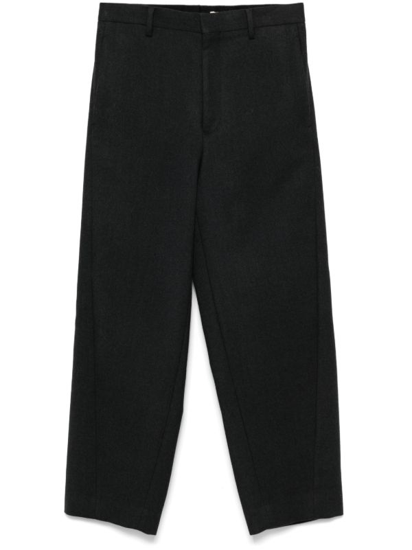 browns Auralee Light Melton Slacks Trousers | Browns Cropped Pants