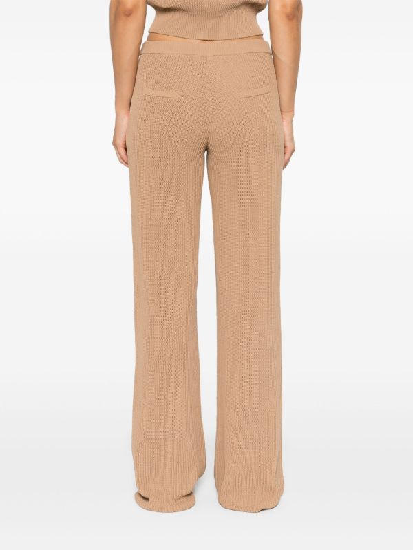 Browns Aya Muse Aries Straight Trousers | Browns Straight-Leg Pants