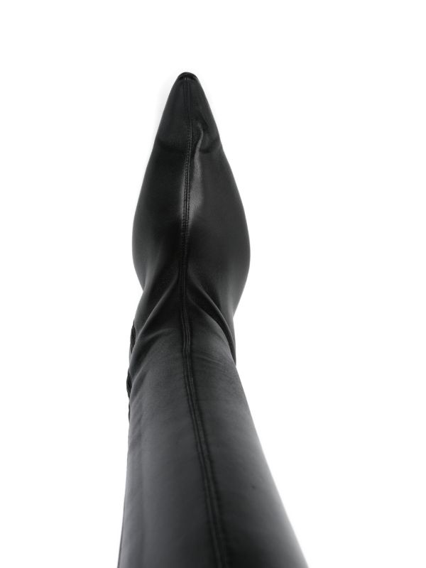 Browns Balenciaga 110mm Alaska Over-the-knee Boots | Browns Boots
