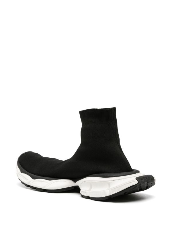 Browns Balenciaga Black 3XL Sock Sneakers | Browns Slip-On
