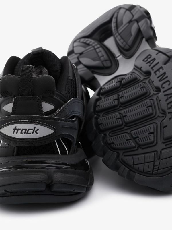 Browns Balenciaga Black Track Low Top Sneakers | Browns Sneakers