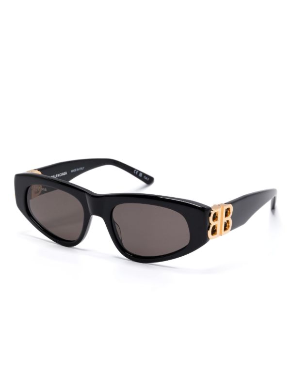 Browns Balenciaga Eyewear Black Dynasty D-Frame Sunglasses | Browns Sunglasses