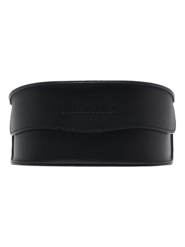 Browns Balenciaga Eyewear Black Side XPander Cat-Eye Sunglasses | Browns Sunglasses