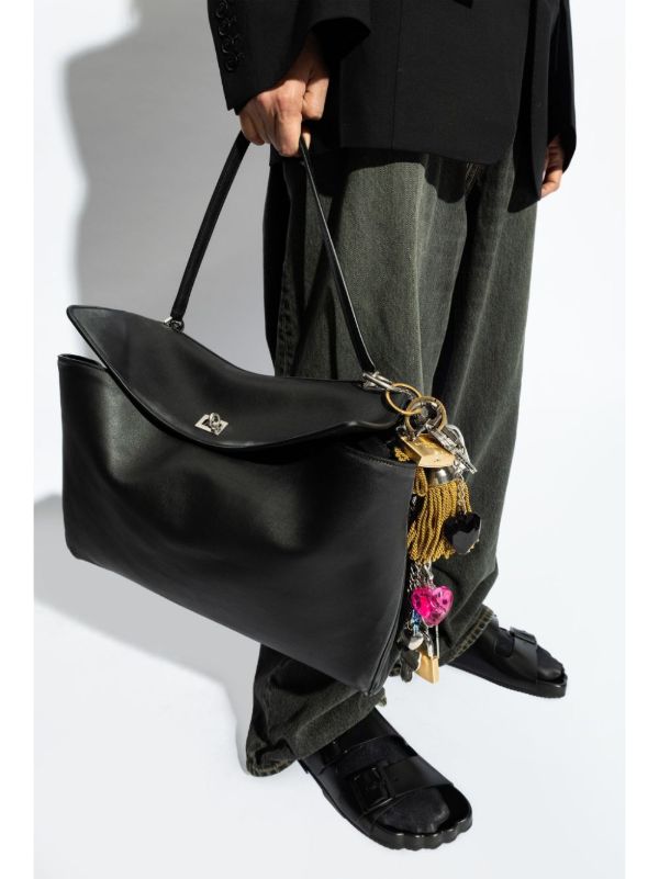Browns Balenciaga Large Rodeo Distressed-Effect Tote Bag | Browns Tote Bags