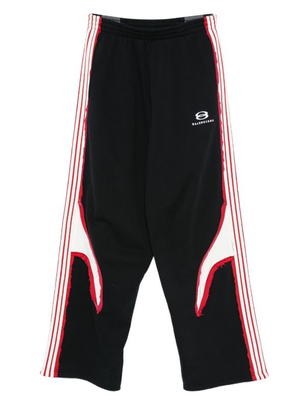 browns Balenciaga wide-leg track pants | Browns Sweatpants
