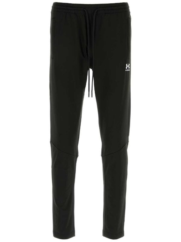 browns Balenciaga x Black Under Armour Logo-Embroidered Track Pants | Browns Sweatpants