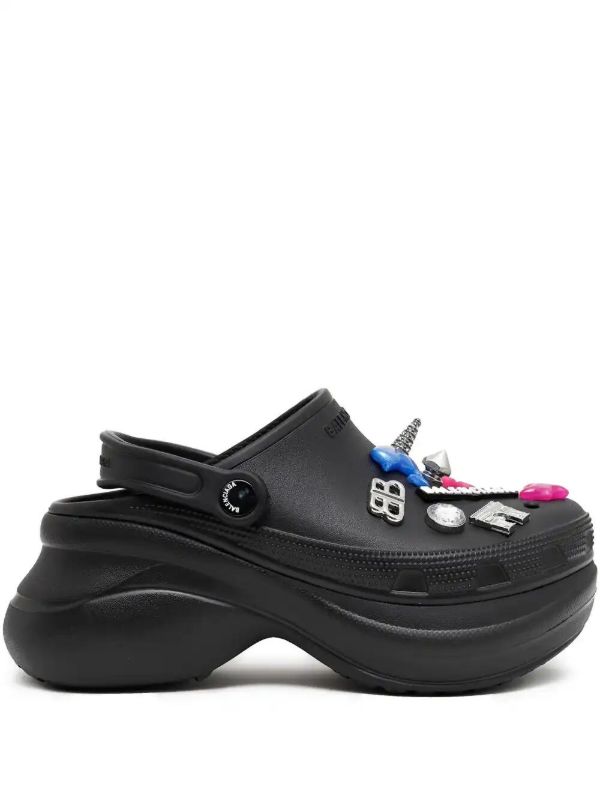 browns Balenciaga x Crocs Jibbitz mules | Browns Mules