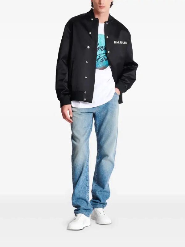 Browns Balmain Appliqué Jeans | Browns Regular & Straight-Leg Jeans