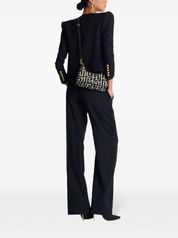 Browns Balmain B-Army Shoulder Bag | Browns Shoulder Bags