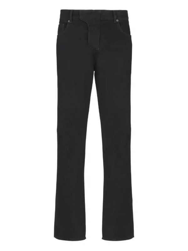 browns Balmain cotton jeans | Browns Regular & Straight-Leg Jeans