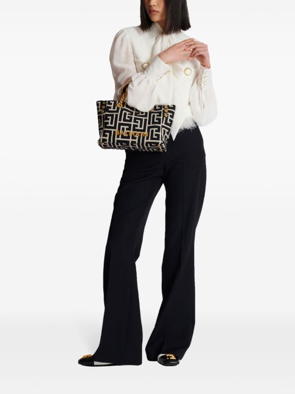 Browns Balmain Small 1945 Soft Tote Bag | Browns Tote Bags