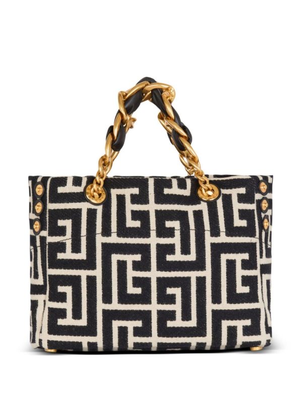 Browns Balmain Small 1945 Soft Tote Bag | Browns Tote Bags