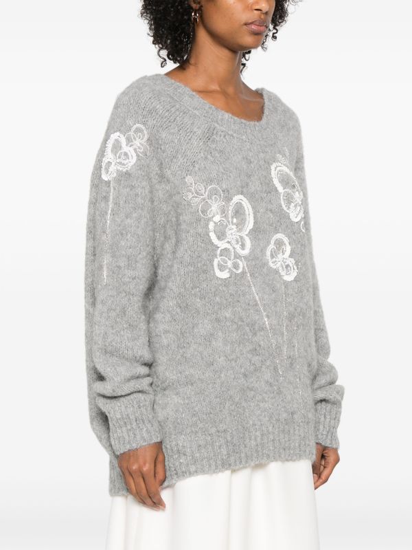 Browns Bernadette Orchid Jewels Jumper | Browns Knitted Sweaters
