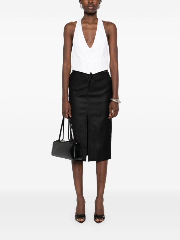 Browns BETTTER White Nan Waistcoat | Browns Waistcoats & Gilets