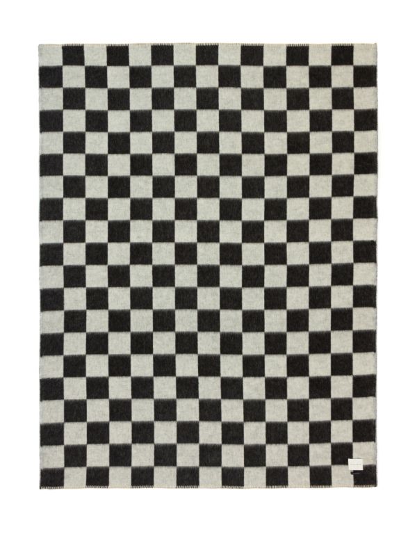 Browns BLACKSAW Black Crosby Heirloom Blanket | Browns Blankets & Throws