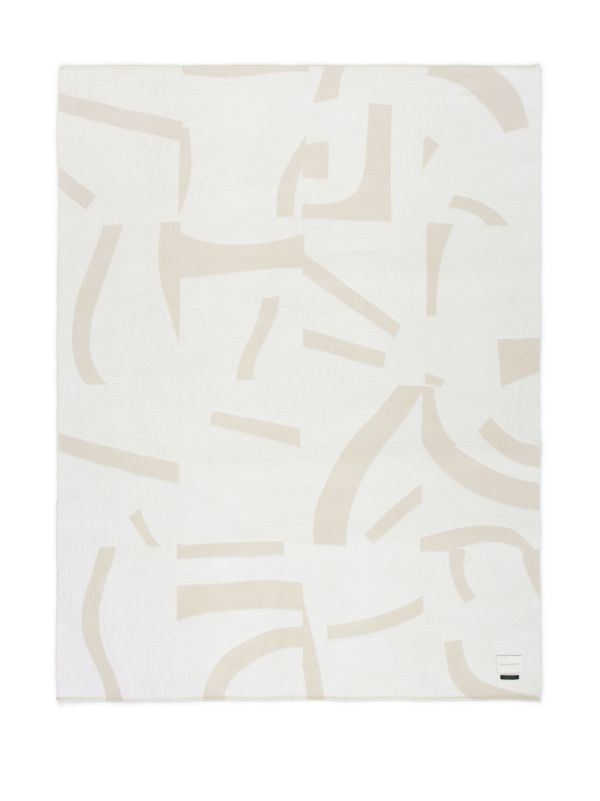 Browns BLACKSAW Neutral Visions Reversible Blanket | Browns Blankets & Throws