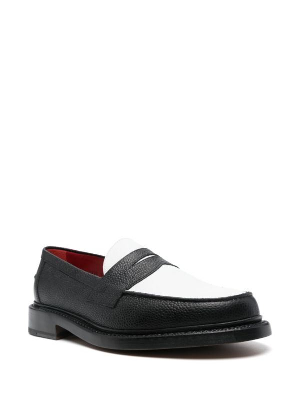 Browns Blackstock & Weber Black Ellis Loafers | Browns Loafers