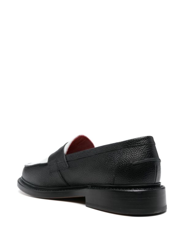 Browns Blackstock & Weber Black Ellis Loafers | Browns Loafers