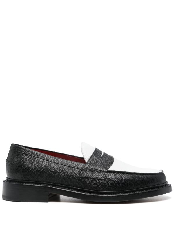browns Blackstock & Weber Black Ellis Loafers | Browns Loafers